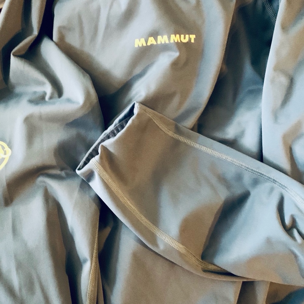 Mammut Windbreaker, slate blue, women’s small